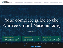 Tablet Screenshot of grandnational.org.uk